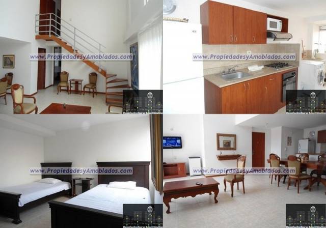 Renta de Apartamento Amoblado en El Poblado  Cód.  10129