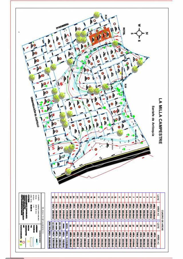 Lote en Santa Fe de Antioquia en Condominio La Milla