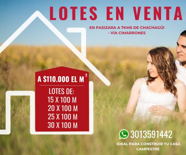 LOTES EN VENTA EN PASIZARA