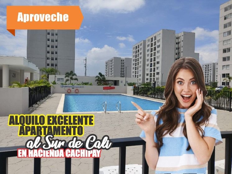 verinmuebles 1022 1069 ALQUILO HERMOSO APARTAMENTO PARA ESTRENAR EN HACIENDA CACHIPAY AL SUR DE CALI