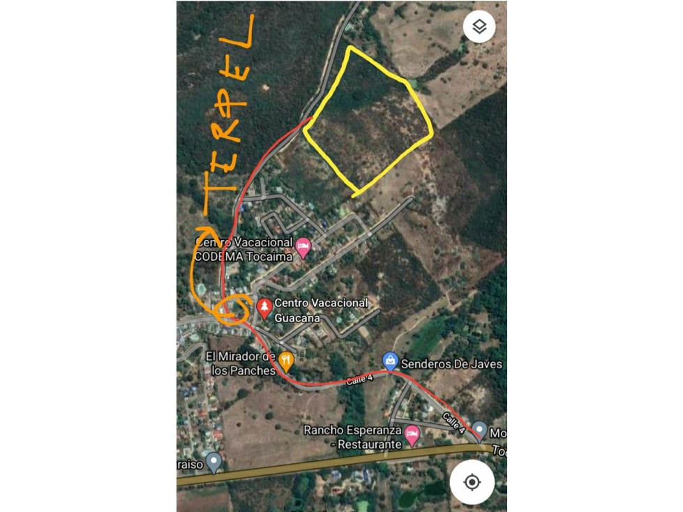 Lote de terreno de 10 hectáreas en Tocaima Cundinamarca