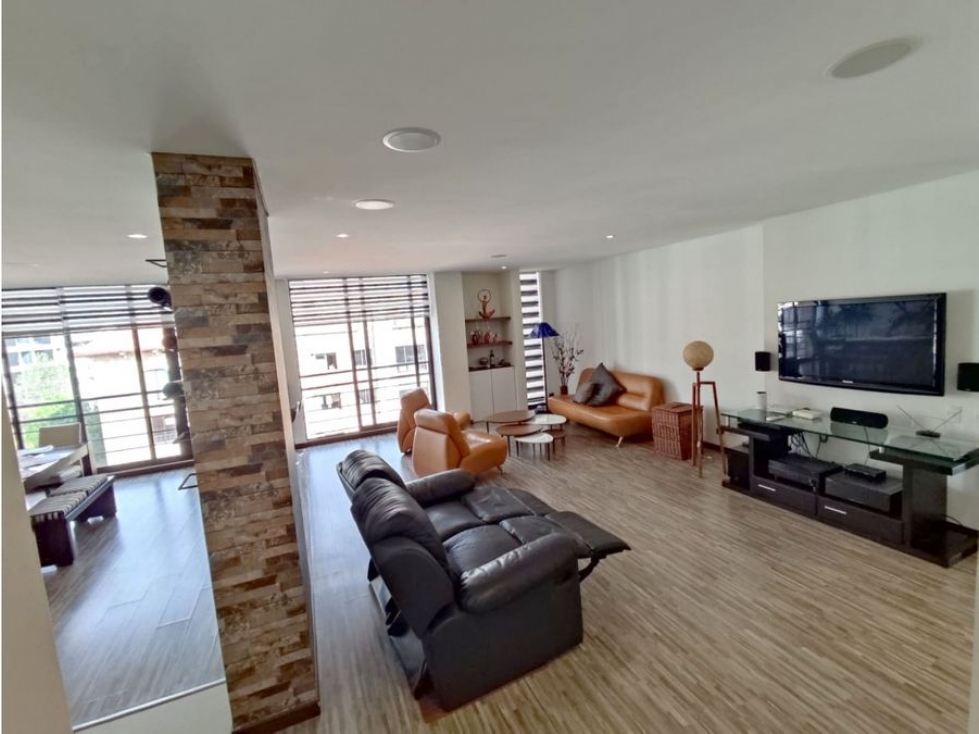 Bogota arriendo apartamento sin amoblar en san patricio 154 mts