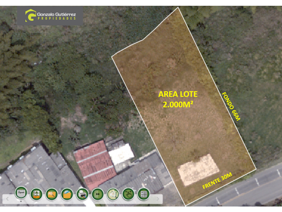 LOTE SUBURBANO COMERCIAL ARMENIA TEBAIDA 2.000