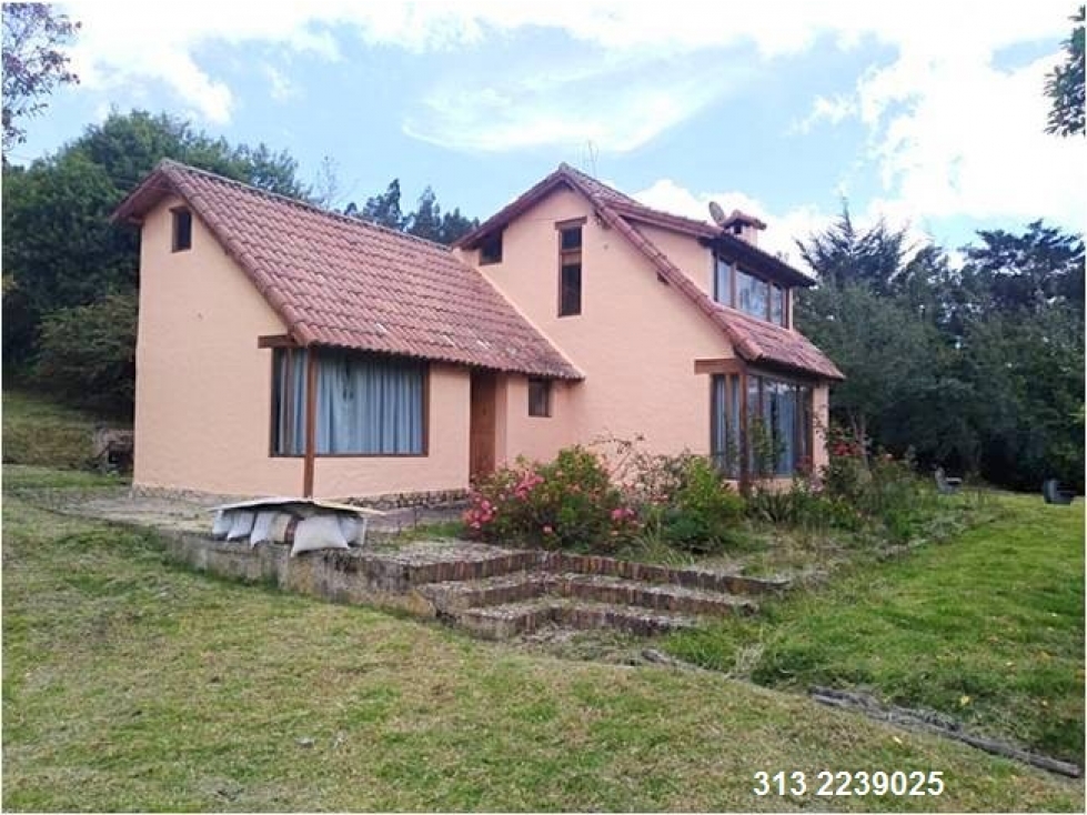 VENDO FINCA  EN CHOCONTA ?CUNDINAMARCA (REF. F/95)