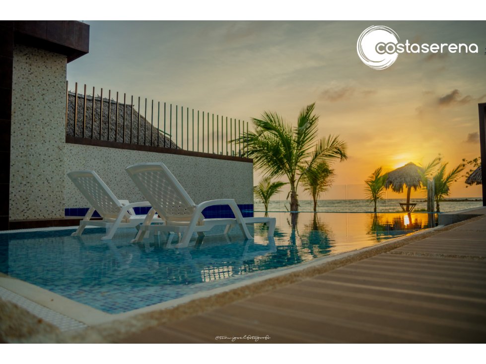 VENTA DE CABAÑAS FRENTE A LA PLAYA COVEÑAS