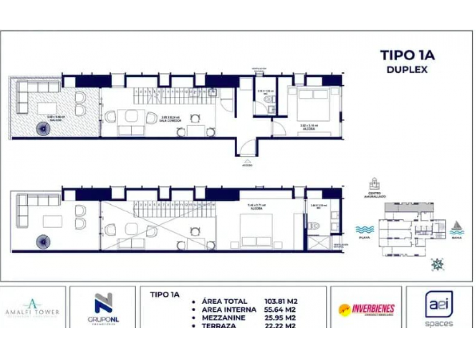 PROYECTO EN CARTAGENA BOCAGRANDE FRENTE A PLAYA VISTA