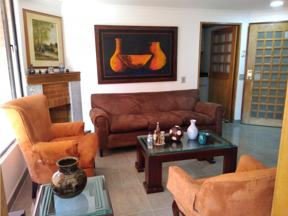 ARRIENDO APARTAMENTO AMOBLADO SANTA BARBARA MF44