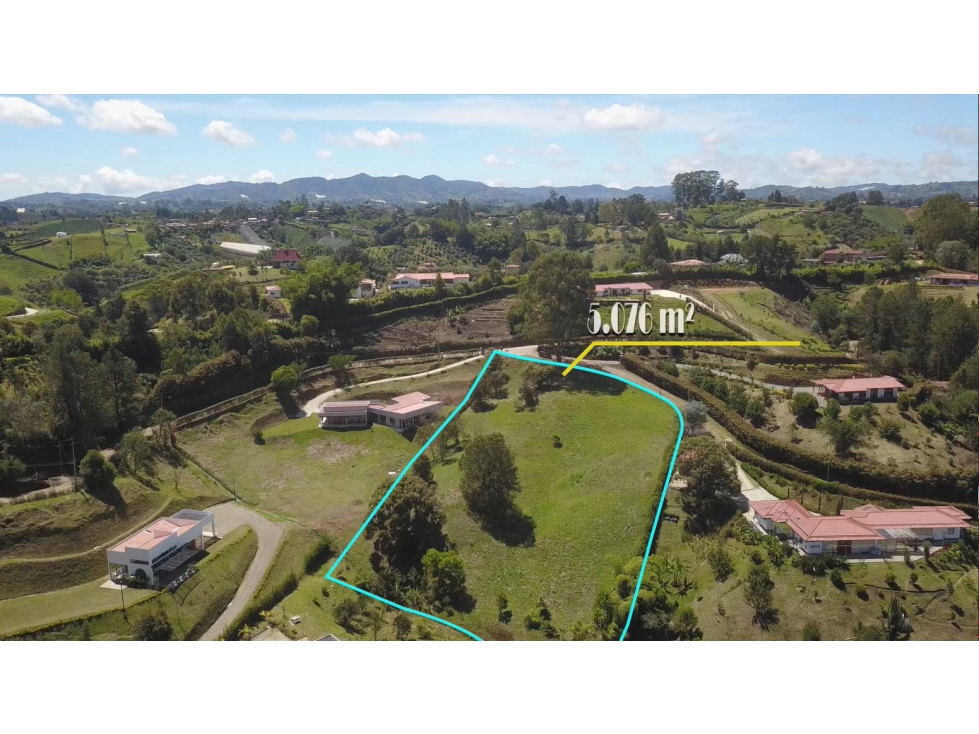 Lote De 5.076 m² En Parcelación Vía El Carmen