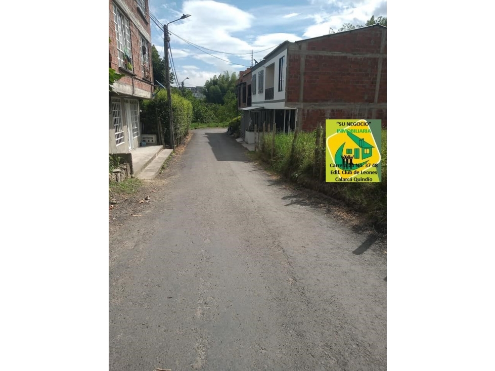 DOS LOTES CERCA A LA URBANIZACIÓN GUADUALES DE LA VILLA, ARMENIA Q.