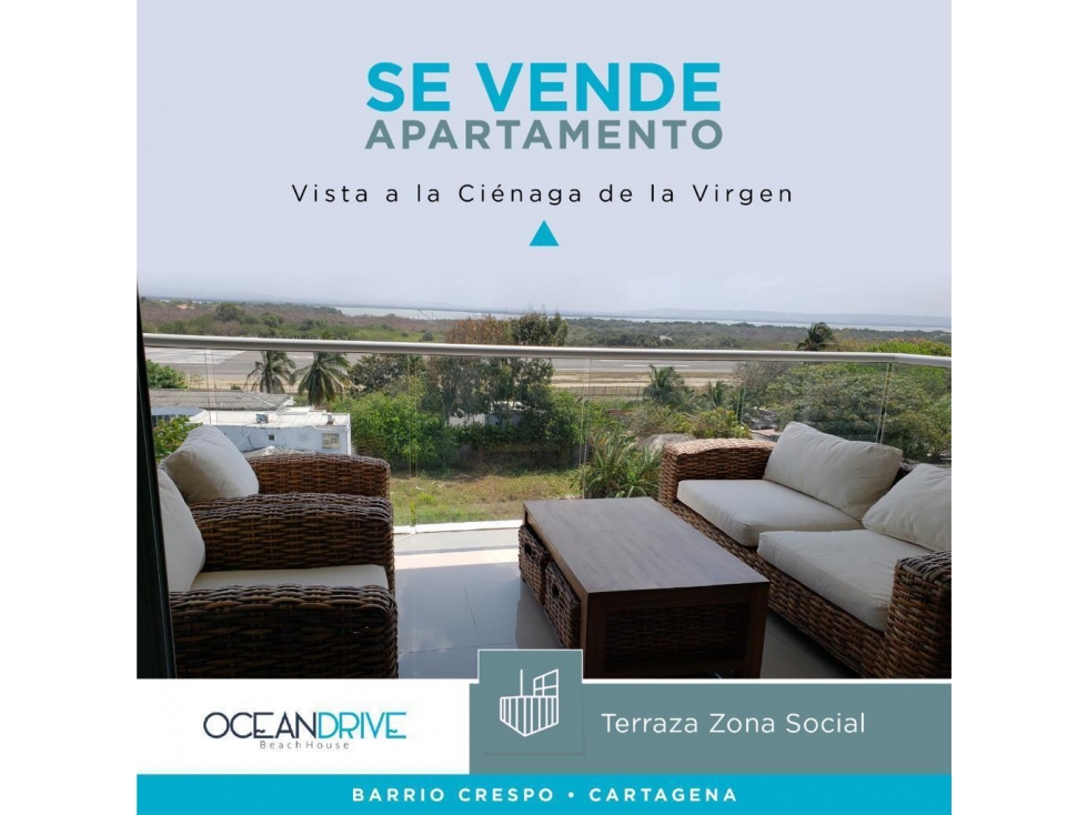 EN VENTA ACOGEDOR APARTAMENTO-BARRIO CRESPO