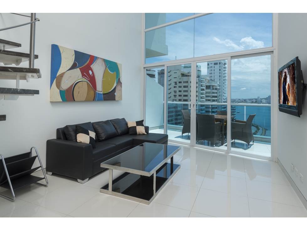 Apartamento duplex en venta castillo grande edificio bahia concha