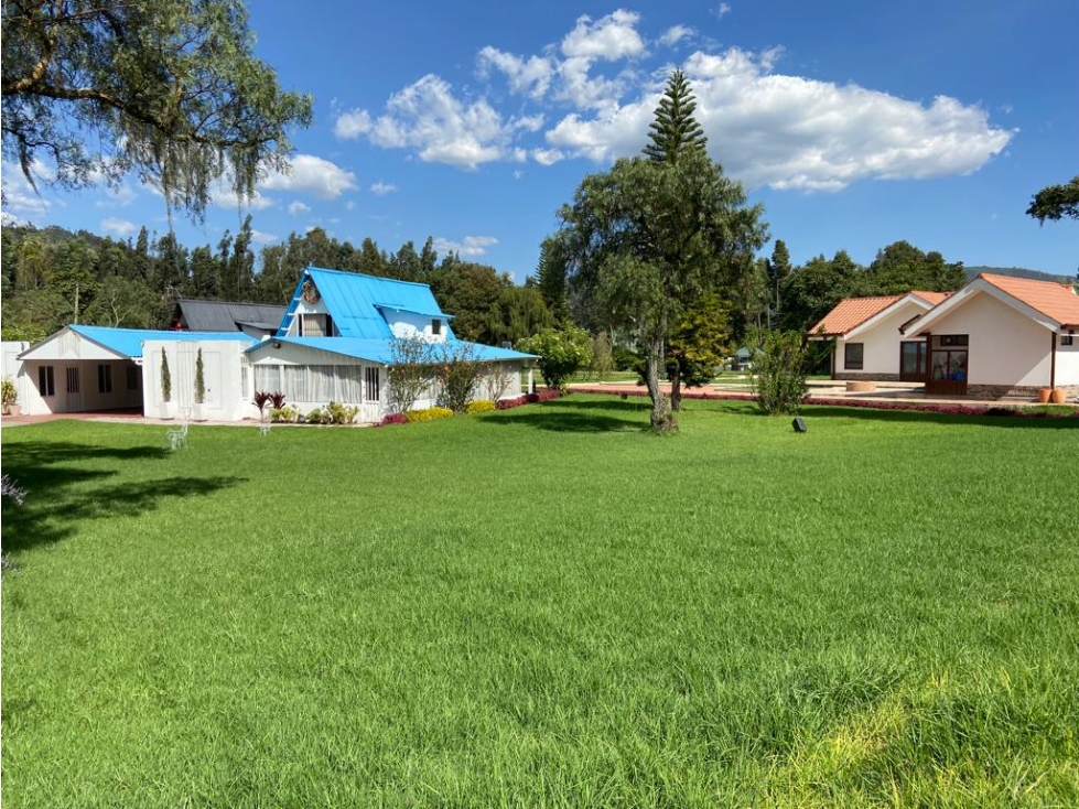 VENDO CABAÑA TIBASOSA BOYACA EN CONJUNTO CERRADO