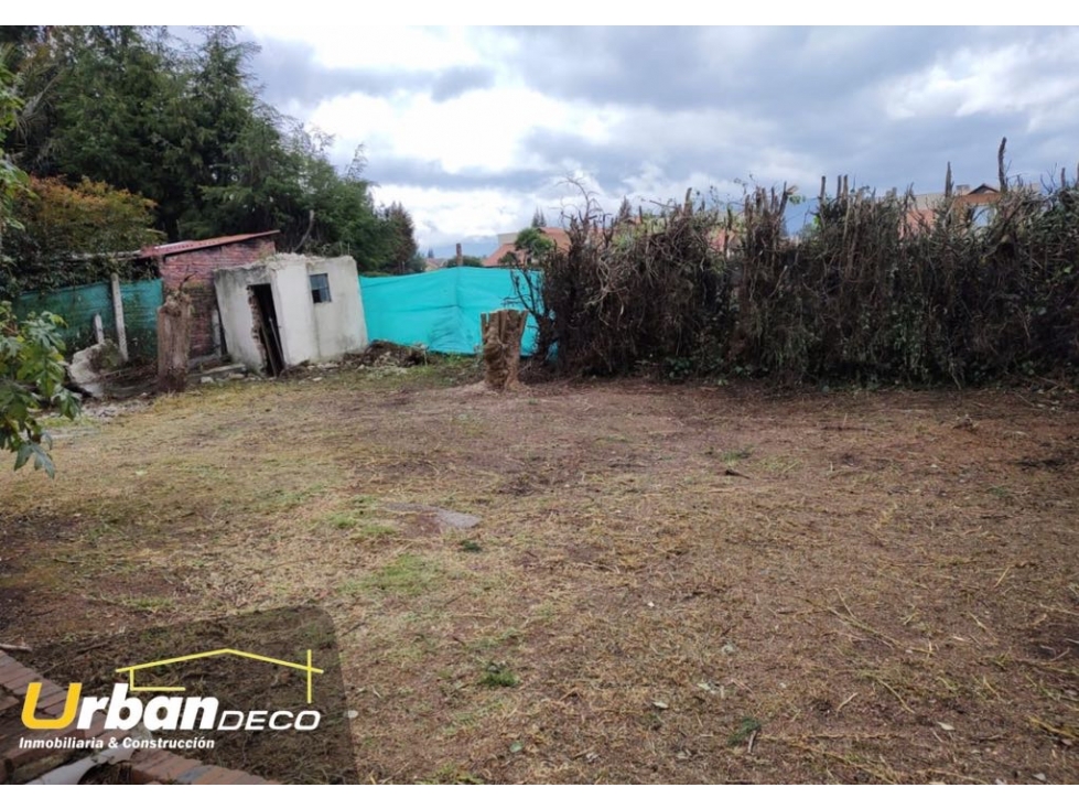 VENTA DE LOTE CAMPESTRE EN CHÍA- UBICACION DE LUJO